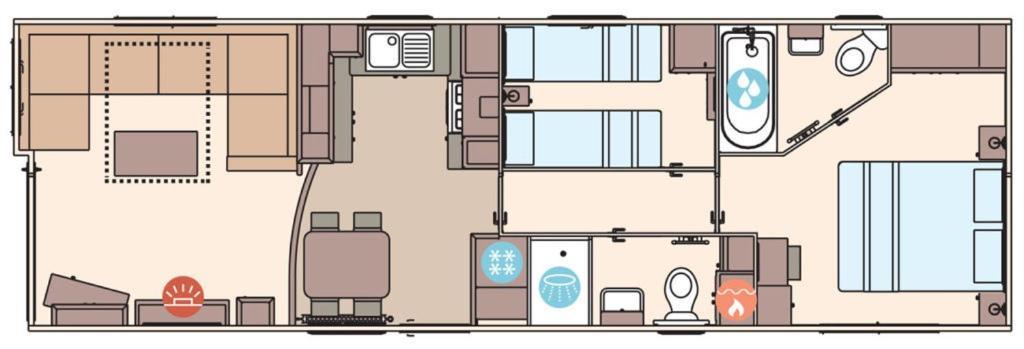 Tattershall Lakes 6 Berth With Bath Экстерьер фото